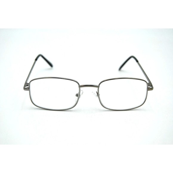 3 Pairs ESSENTIALS by Foster Grant Mens Reading Glasses " JACOB GUN " gunmetal - Picture 1 of 8